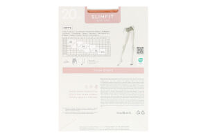 Колготки женские Conte elegant Slimfit 20den 3 natural