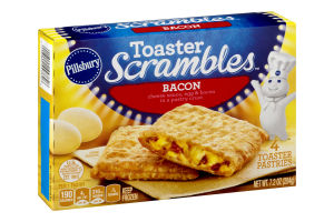 Pillsbury Toaster Scrambles Bacon - 4 CT