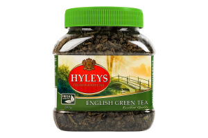 Чай зелений байховий суцільнолистовий English green Hyleys п/б 230г