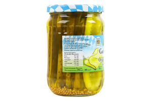 Огурцы для сэндвича маринованные ломтиками Hayco с/б 530г