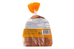 Батон половинка в нарезке Цельнозерновой Рома м/у 0.225кг