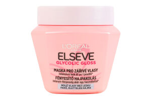 Маска для тусклых волос для придания блеска Glycolic gloss Elseve 250мл