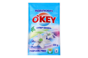 Відбілювач кисневий Супер кисень O'Key 200г