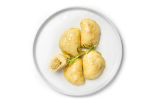 Вареники с картошкой и грибами п/ф заморозка