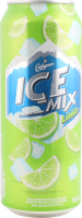 Пиво спеціальне 500мл 3.5% світле Lime Ice Mix Славутич з/б