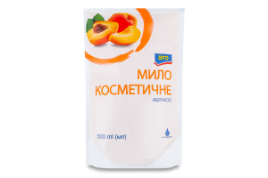 Мило косметичне Абрикос aro 500мл