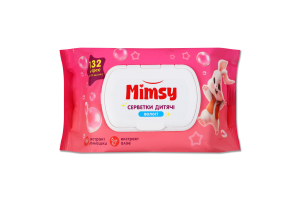 Серветки вологі Mimsy дитячі