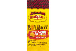 Old El Paso BOLD Taco Dinner Kit Nacho Cheese Flavored
