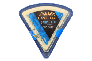 Сир м’який Danablu з блакитною пліснявою 50% 100г Castello