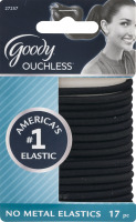 Goody Ouchless No Metal Elastics - 17 CT