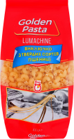 Изделия макаронные группа А класс экстра Рожки Lumachine Golden Pasta м/у 400г