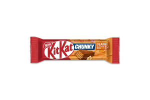 Вафли с арахисовой пастой в молочном шоколаде Peanut butter Chunky Kit Kat м/у 42г