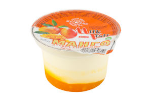 Десерт сирковий з наповнювачем Манго 9% 200г стакан Milk Visit