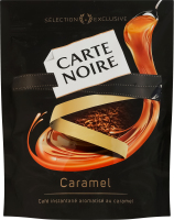 Кофе натуральный растворимый сублимированный со вкусом карамели Carte Noire д/п 120г
