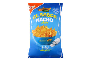 Чипси начос солоні El Sabor 180г