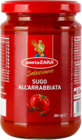 Соус Pasta Zara араб'ята з помідорів та перцю чилі