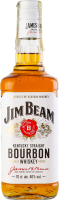Віскі 0.7л 40% Bourbon White Jim Beam пл