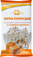 Мікропопкорн Еврогруп 90 г зі смаком карамелі