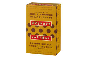 Larabar Fruit & Nut Food Bar Peanut Butter Chocolate Chip - 16 CT