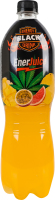 Напій енергетичний безалкогольний сильногазований соковмісний Тропічні фрукти-канабіс Black п/пл 1л