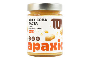 Паста арахісова солодко-солона Кранч Том с/б 300г