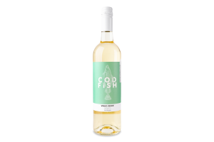Вино Codfish біле напівсухе 11% 0,75л