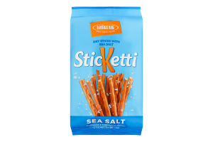 Соломка з морською сіллю Sticketti Київхліб м/у 80г