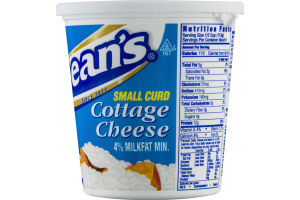 Dean's 4% Milkfat Cottage Cheese Small Curd