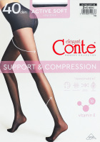 Колготки женские Conte elegant Active soft 40den 2 nero