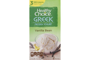 Healthy Choice Greek Frozen Yogurt Vanilla Bean - 3 CT