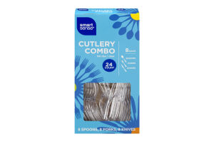 Smart Sense Cutlery Combo - 24 CT