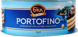 Торт Портофино Київ БКК к/у 450г