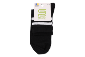 Шкарпетки Premier socks Економ вис мал чорн р22-24