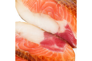 Рулет з лосося мармуровий х/к, в/в, ваг