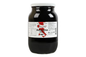 Добавка фруктова в сиропі пастеризована Вишня Амарена Cherrytwig с/б 1.23кг