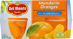 Del Monte Madarin Oranges No Sugar Added - 4 PK