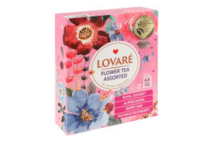 Чай цветочный Ассорти Lovare к/у 32х1.5г