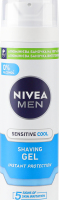Гель для гоління охолоджуючий для чутливої шкіри Sensitive Cool Instant protection Nivea Men 200мл