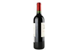 Вино червоне сухе 14,5% 0,75л Chateau Haut Gaussens