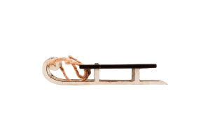 Підвіска новорічна Сані дерево 8см Цицак