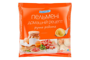 Пельмени замороженные мясные Домашний рецепт Геркулес м/у 600г
