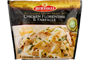Bertolli Classic Skillet Meals Chicken Florentine & Farfalle