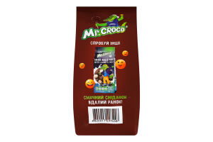 Завтраки сухие глазированные сахарной глазурью Mega шарики с какао Mr. Croco м/у 200г