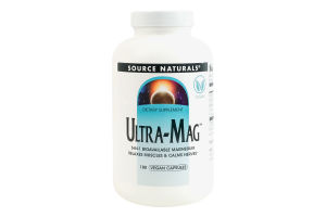 Добавка диетическая веганские капсулы Ультра-Маг Source Naturals 180шт