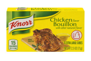 Knorr Chicken Flavor Bouillon Extra Large Cubes - 6 CT