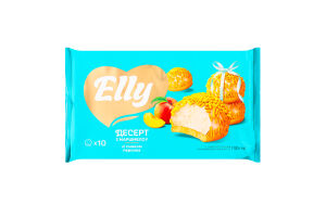 Десерт з маршмелоу з смаком персика 120г Elly