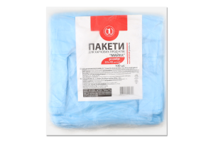 Пакеты для пищевых продуктов 22х42см Майка ТМ "1" 100шт