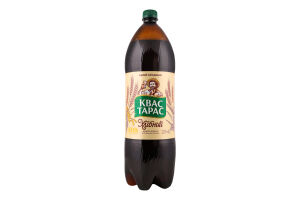 Напій бродіння газований пастеризований Хлібний Квас Тарас п/пл 2л