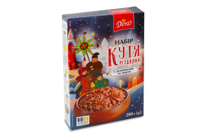 Набор с изюмом и маком Кутья рождественская Деко к/у 280г