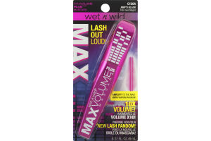 Wet n Wild Maxvolume Plus Mascara C150A Amp'd Black
